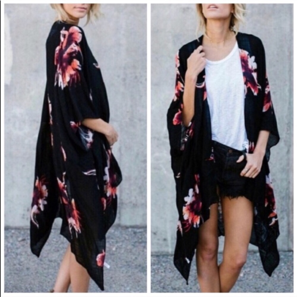 SOLD OUT! Black Kimono